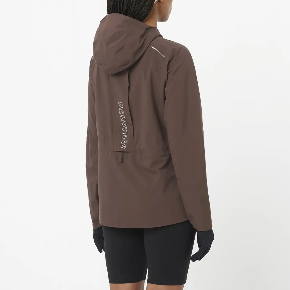 Veste Femme Bonatti Trail Coffee Bean - Veste | Salomon