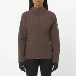Veste Femme Bonatti Trail Coffee Bean - Veste | Salomon