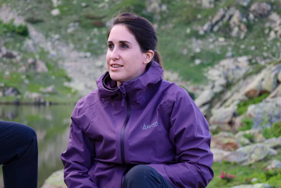 Veste Femme Hardshell Gr+ violette - Veste | Azimut Outdoor