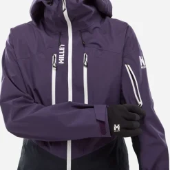 Veste Femme M White 3l  Purple Velvet Black