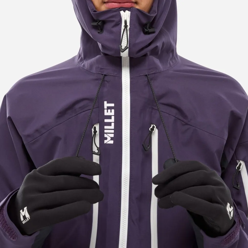 Veste Femme M White 3l Purple Velvet Black
