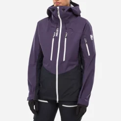 Veste Femme M White 3l Purple Velvet Black