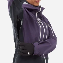 Veste Femme M White 3l Purple Velvet Black