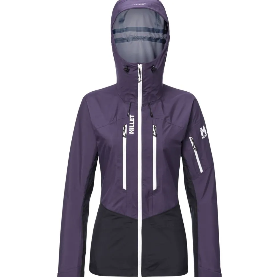 Veste Femme M White 3l Purple Velvet Black