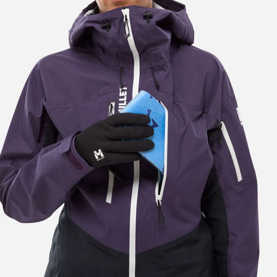 Veste Femme M White 3l Purple Velvet Black