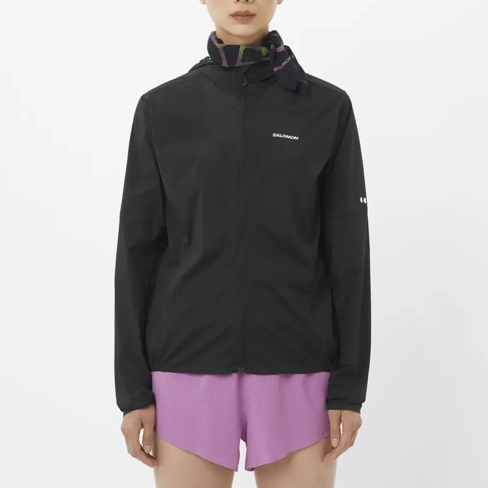 Veste Femme Sense Aero Wind Black - Veste | Salomon