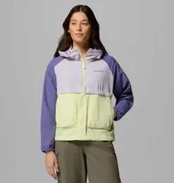 Veste Femme Spire Valley Windbreaker Haze Lavender Pearl - Veste | Columbia