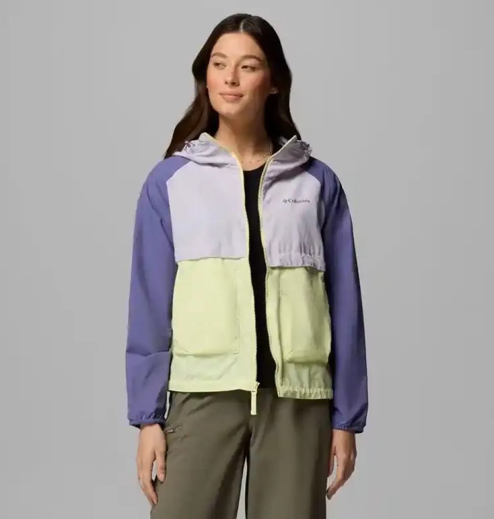 Veste Femme Spire Valley Windbreaker Haze Lavender Pearl - Veste | Columbia