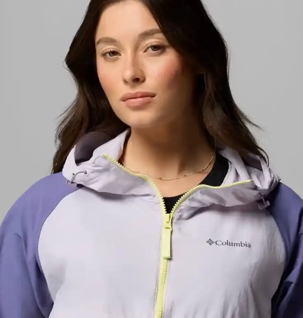 Veste Femme Spire Valley Windbreaker Haze Lavender Pearl - Veste | Columbia