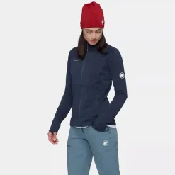 Veste Femme Taiss Ml Marine - Polaire | Mammut