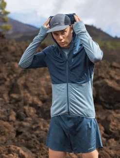 Veste Merino 200 Realfleece Descender Abyss Blue - Veste | Icebreaker