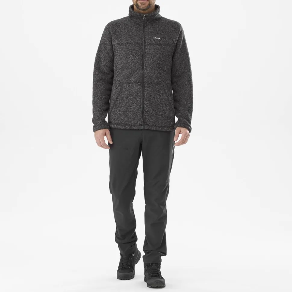 Veste Polaire Cali F-zip Anthracite Grey - Polaire | Lafuma