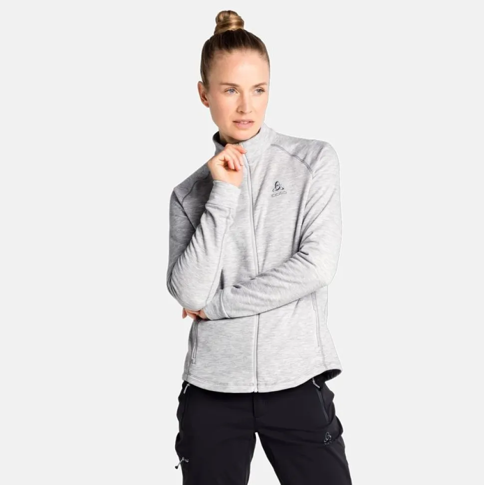 Veste Polaire Femme Berra Grey Melange - Polaire | Odlo