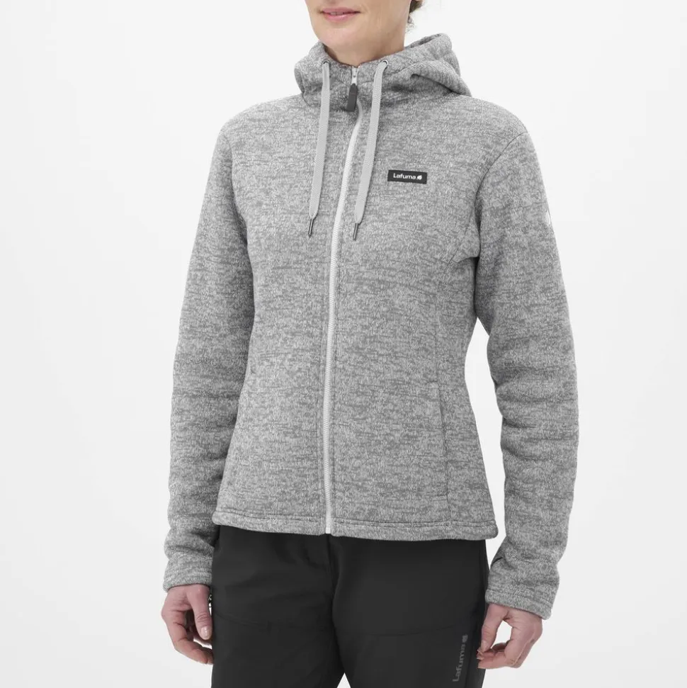 Veste Polaire Femme Cali Heather Grey - Polaire | Lafuma