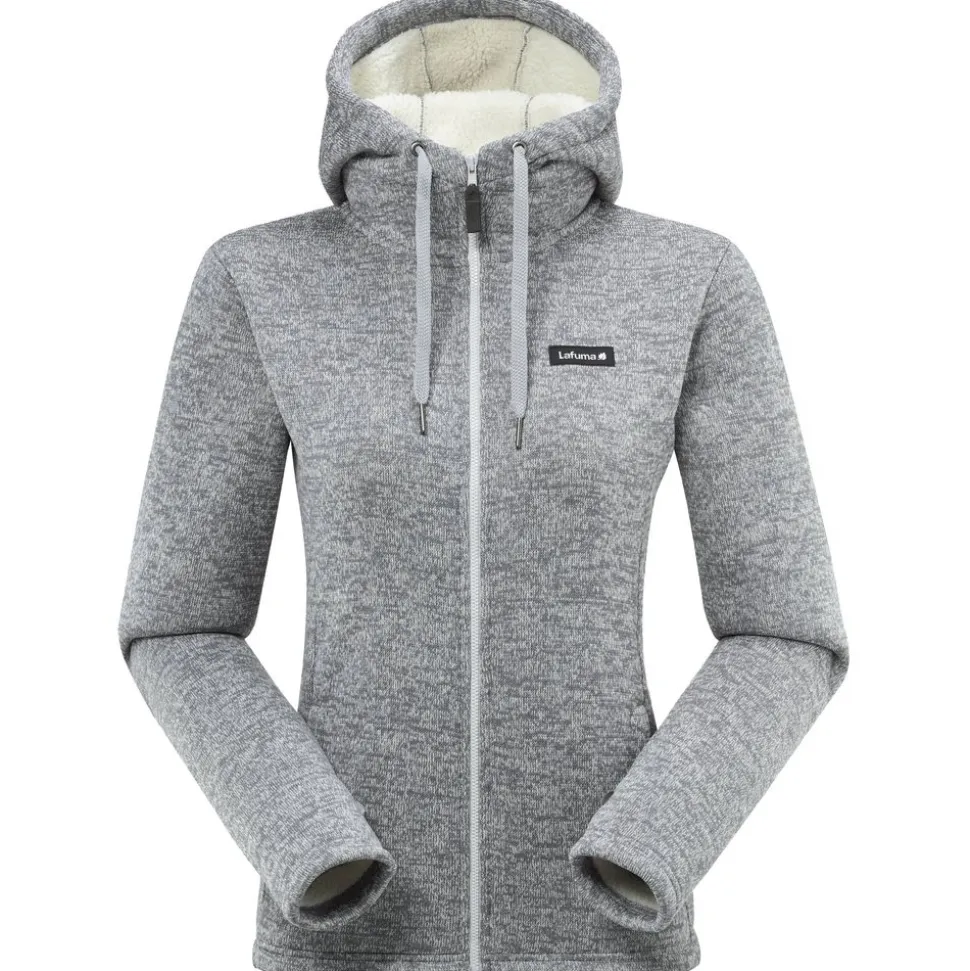 Veste Polaire Femme Cali Heather Grey - Polaire | Lafuma