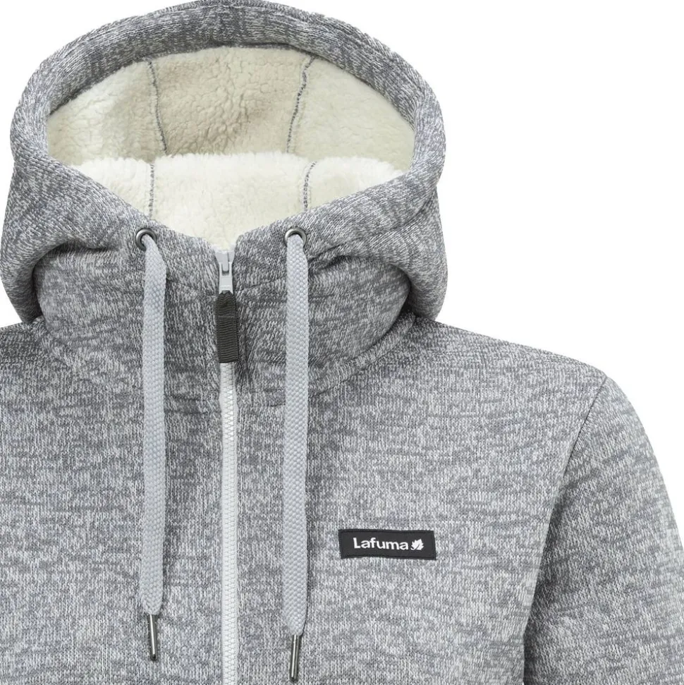 Veste Polaire Femme Cali Heather Grey - Polaire | Lafuma