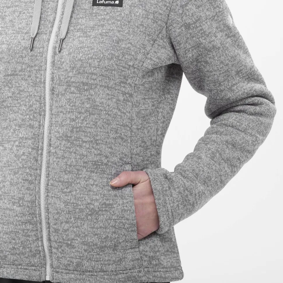 Veste Polaire Femme Cali Heather Grey - Polaire | Lafuma