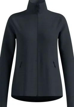 Veste Polaire Femme Grid Fleece Black Melange