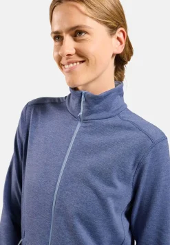 Veste Polaire Femme Grid Fleece Blue Heron Melange