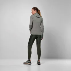 Veste Polaire Femme Puez Waffle Hybrid Shadow - Polaire | Salewa