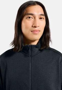 Veste Polaire Grid Fleece Black Melange