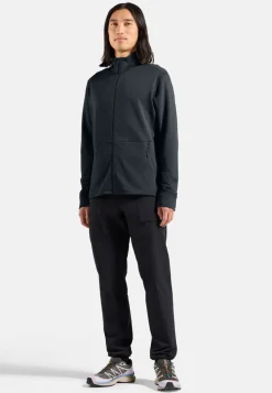 Veste Polaire Grid Fleece Black Melange