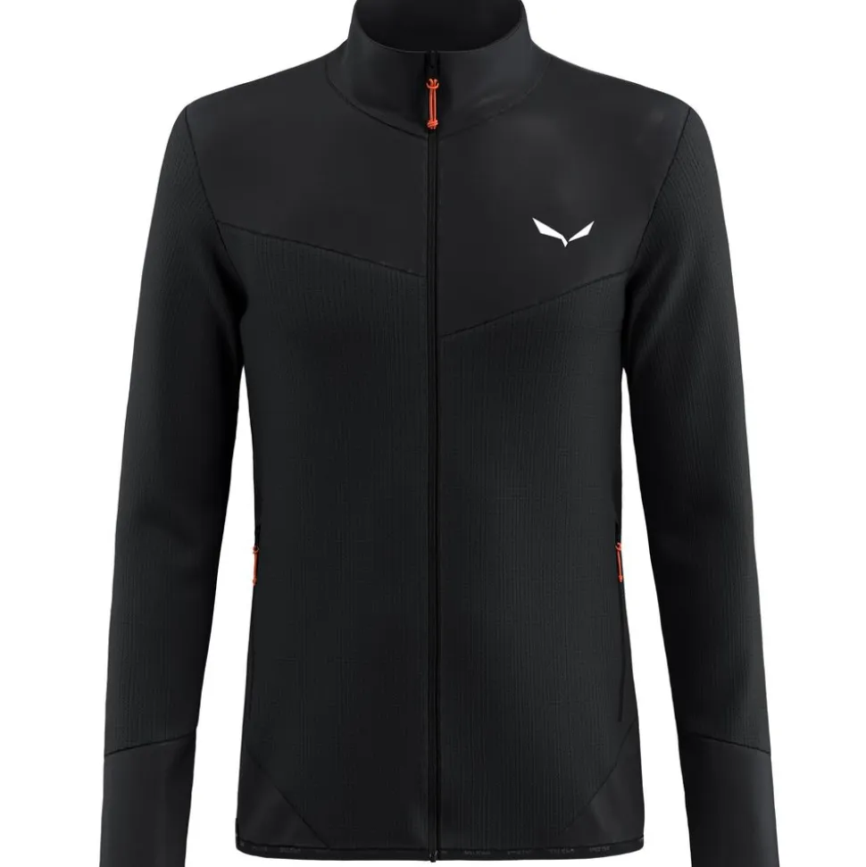 Veste Polaire Puez Waffle Hybrid Black - Polaire | Salewa
