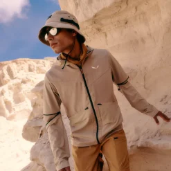 Veste Puez Hemp Dst 2in1 Hybrid Quiksand - Veste | Salewa