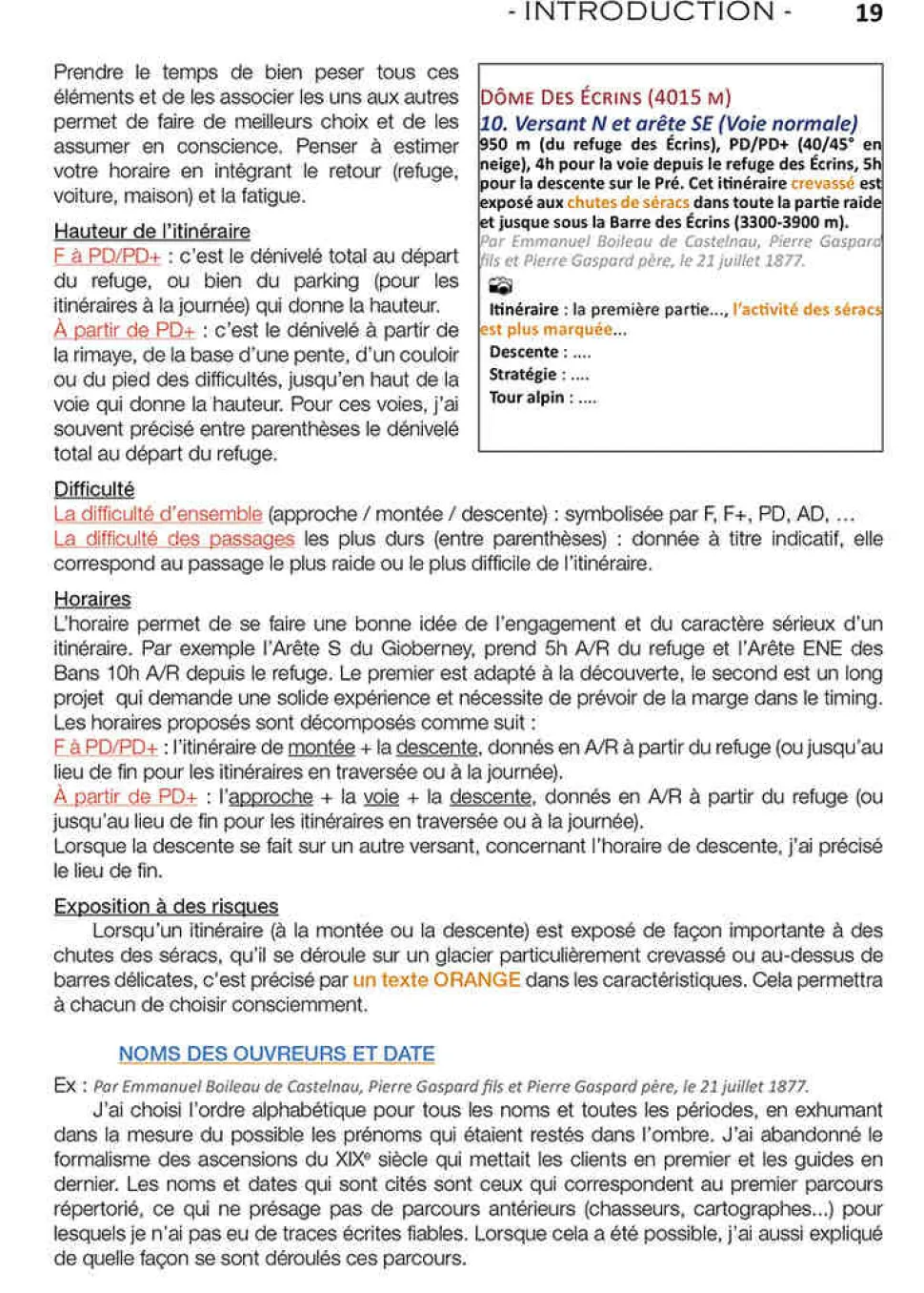 Voies Normales Et Classiques Des Ecrins | Editions Constant