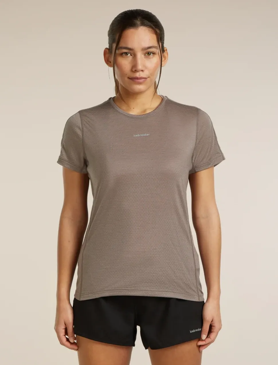 W Mer 125 Cool-lite Speed Ss T-shirt Porcini - Tee Shirt Mc