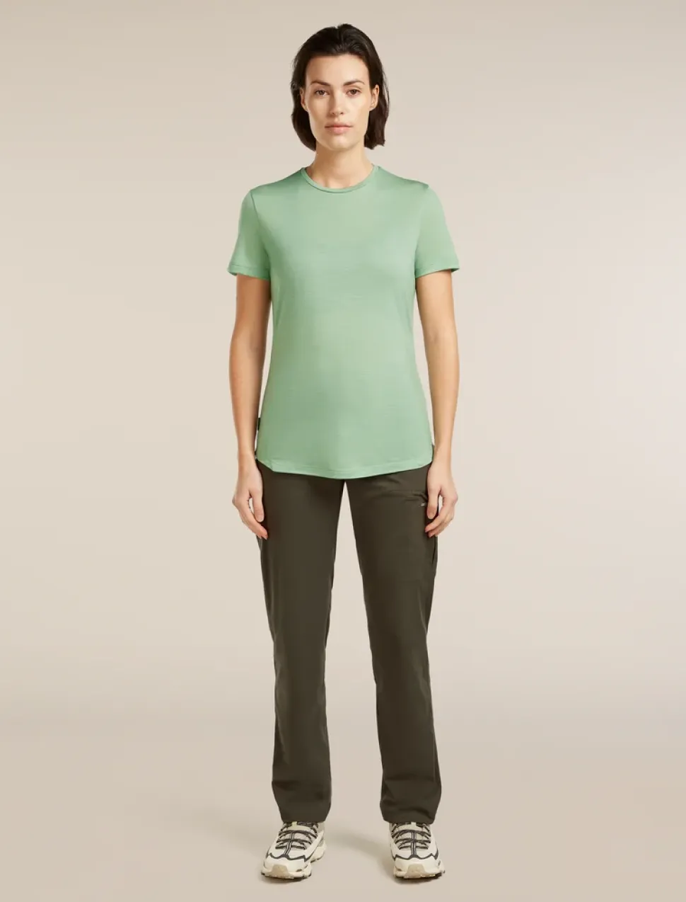 W Mer 125 Cool-lite Sphere III Ss T-shirt Seaglass - Tee Shirt Mc