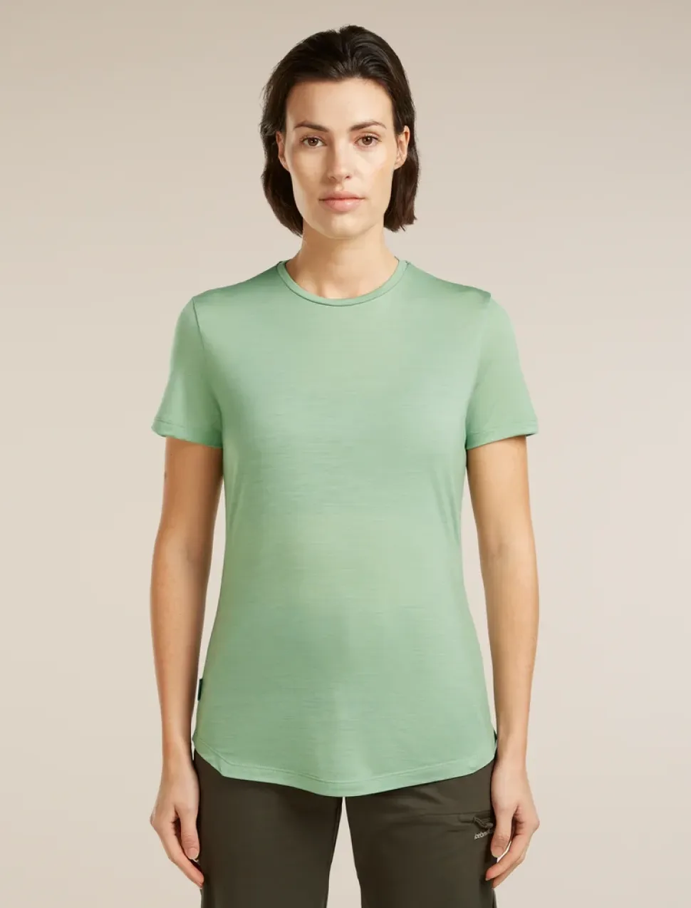 W Mer 125 Cool-lite Sphere III Ss T-shirt Seaglass - Tee Shirt Mc