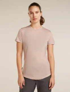 W Mer 125 Cool-lite Sphere III Ss T-shirt Pink Quartz - Tee Shirt Mc