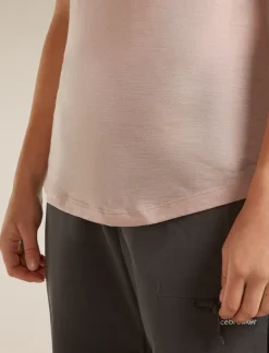W Mer 125 Cool-lite Sphere III Ss T-shirt Pink Quartz - Tee Shirt Mc