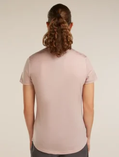 W Mer 125 Cool-lite Sphere III Ss T-shirt Pink Quartz - Tee Shirt Mc