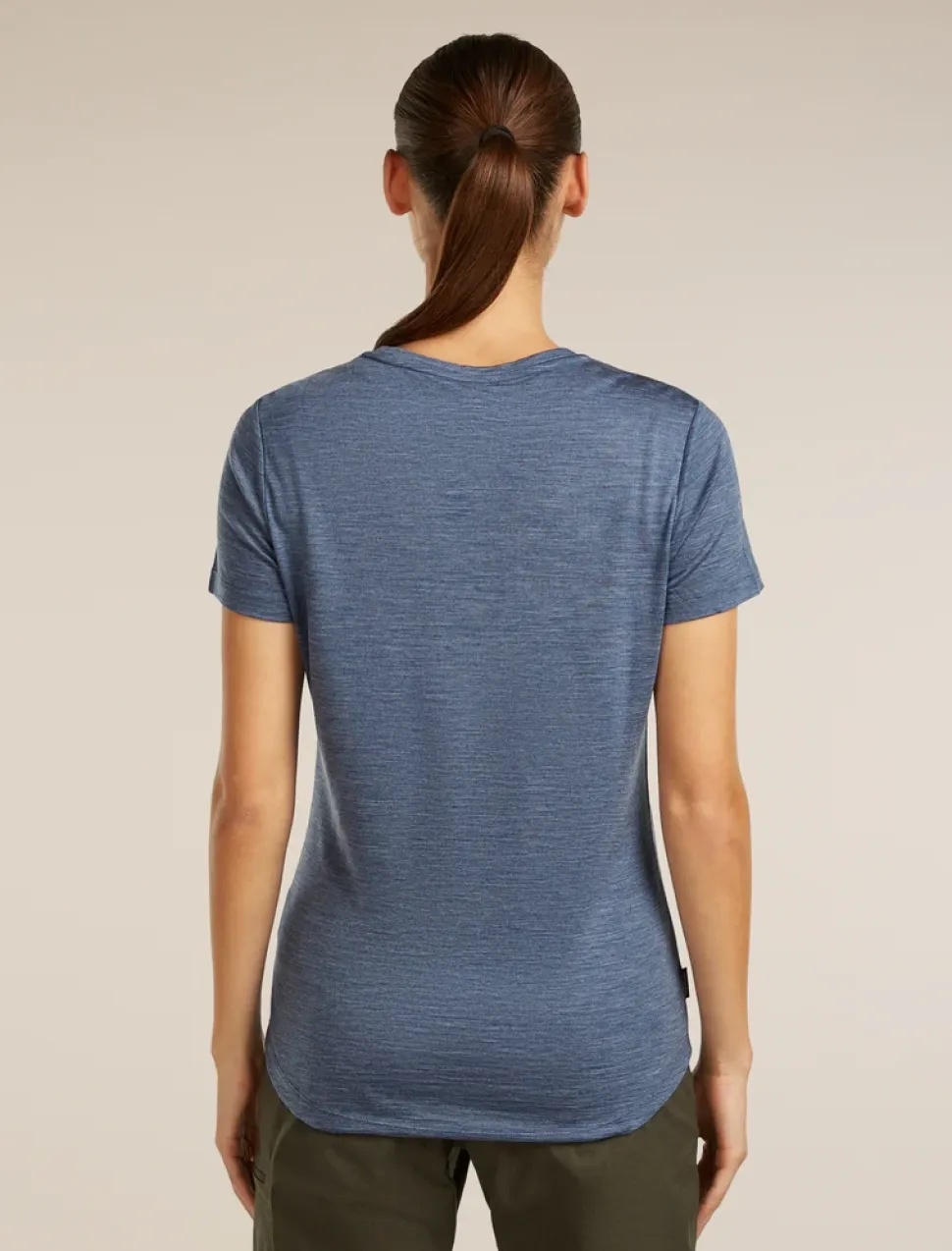 W Mer 125 Cool-lite Sphere III Ss Scoop Dawn Hthr - Tee Shirt Mc