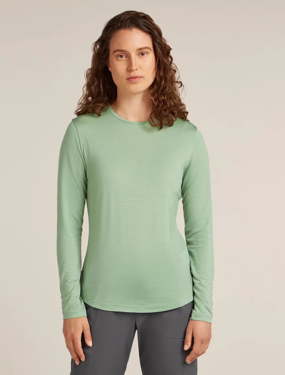 W Mer 125 Cool-lite Sphere III Ls T-shirt Seaglass - Tee Shirt Ml
