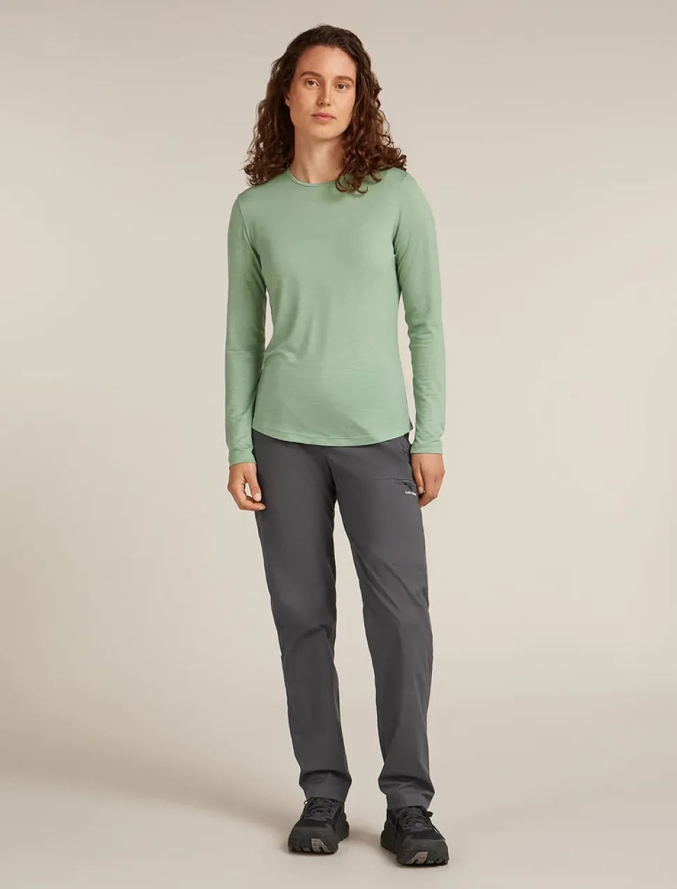 W Mer 125 Cool-lite Sphere III Ls T-shirt Seaglass - Tee Shirt Ml