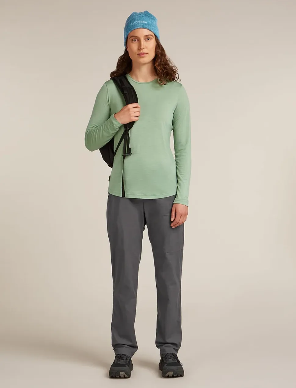 W Mer 125 Cool-lite Sphere III Ls T-shirt Seaglass - Tee Shirt Ml