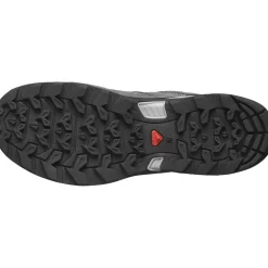 X Ward Leather Gtx Femme Vintage Gull / Black / Ebony | Salomon
