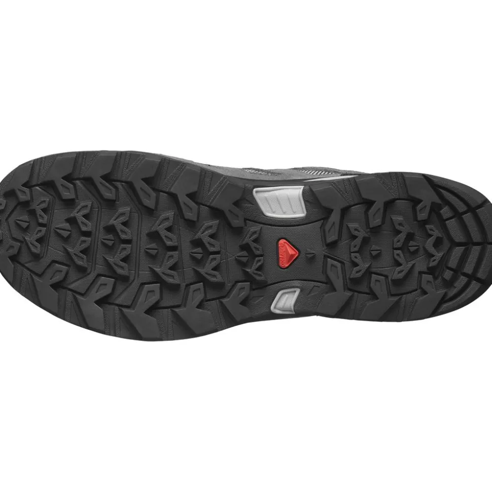 X Ward Leather Gtx Femme Vintage Gull / Black / Ebony | Salomon